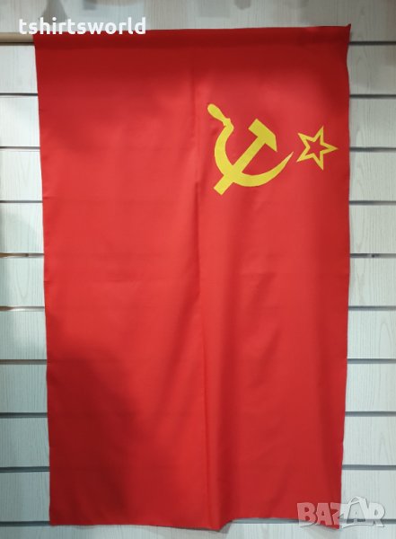 Знаме на СССР 90х145см, снимка 1