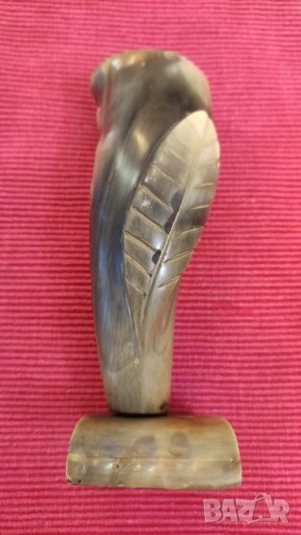 Статуетка, ваза от рог. , снимка 1