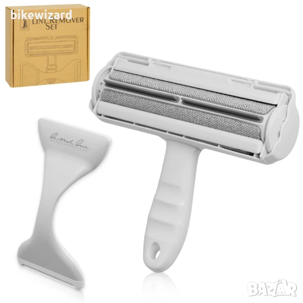 Just|fyn - 2 в 1 валяк за мъхчета за премахване на котешка и кучешка козина НОВО, снимка 1