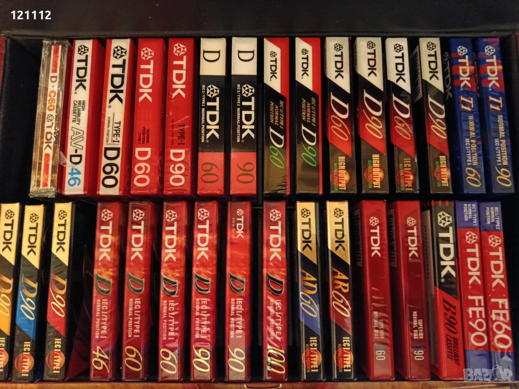 Аудио касети TDK, снимка 1