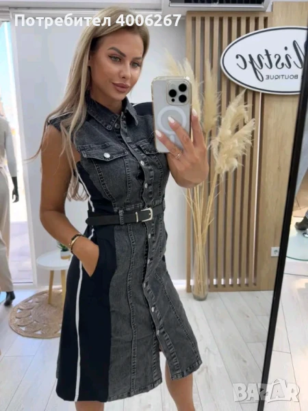 Уникална рокля М-л, снимка 1