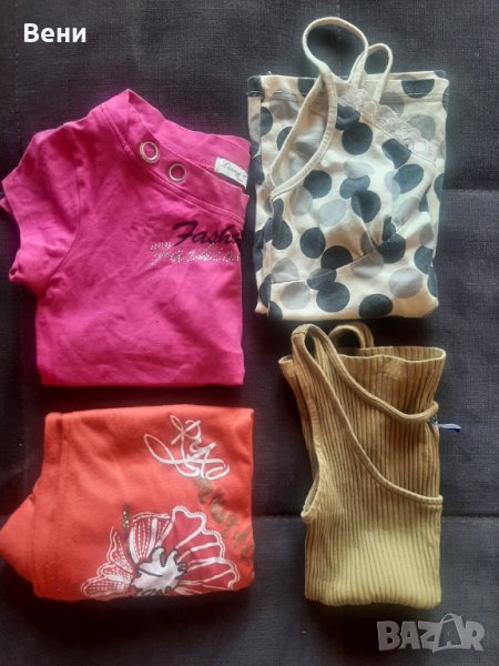 Лот 2 тениски + 2 потничета  S/M, снимка 1