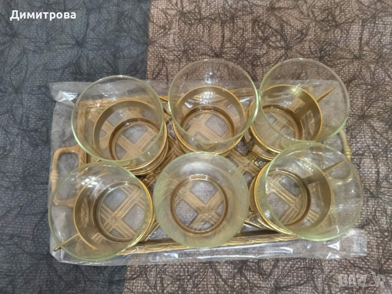 Сервиз чаши за чай, снимка 1