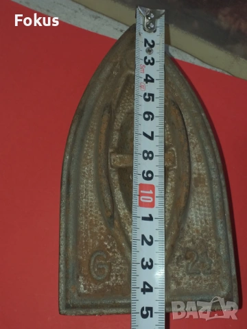 Стара колекционерска ютия на жар с механизъм, снимка 6 - Антикварни и старинни предмети - 53363594