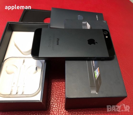 Apple iPhone 5 черен 16Gb Фабрично отключен Айфон телефон, снимка 2 - Apple iPhone - 37490196