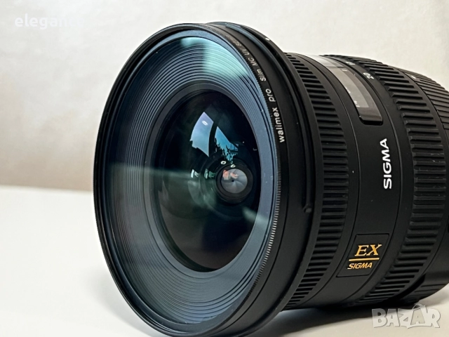 Обектив Sigma 10-20mm f/4-5.6 EX DC HSM за Nikon като НОВ*, снимка 4 - Обективи и филтри - 48095279