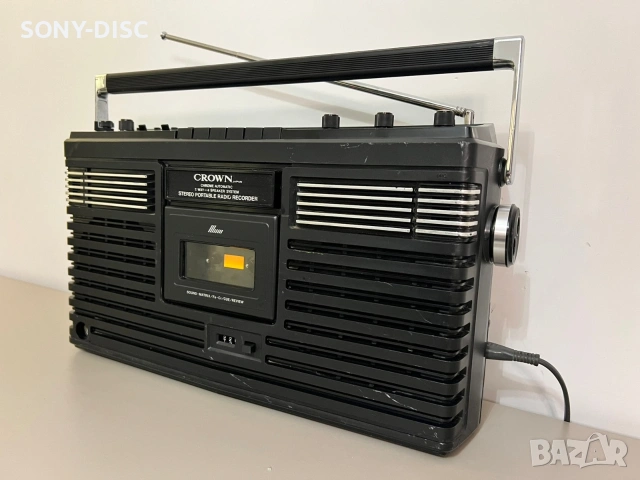 Продавам Ретро Касетофон 1978г ( Crown CSC-630FW JAPAN) , снимка 3 - Радиокасетофони, транзистори - 54074587