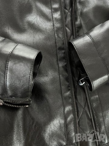 Мъжко кожено яке LC waikiki, снимка 3 - Якета - 42802321