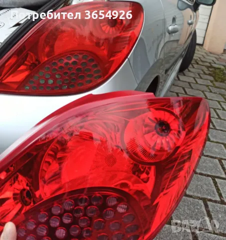  Чисто нов десен стоп за PEUGEOT 207,закупен от Германия оригинален!!!! , снимка 1