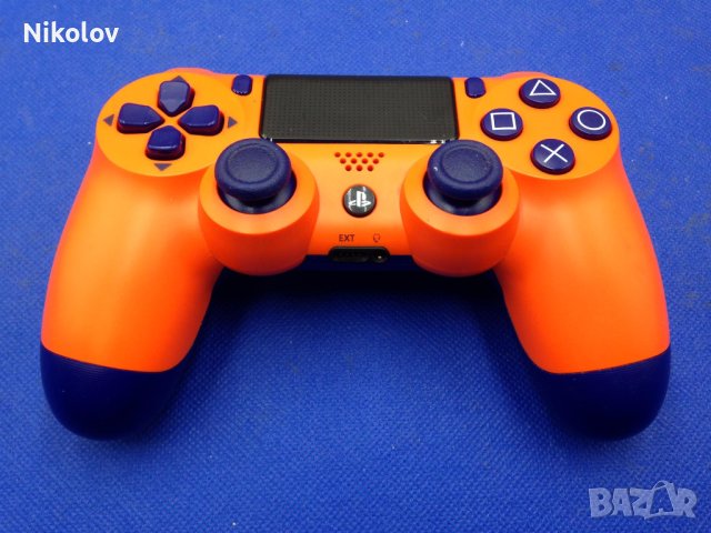 Оригинален Джойстик PS4 DualShock 4 Оранжев, снимка 1 - Аксесоари - 40489299