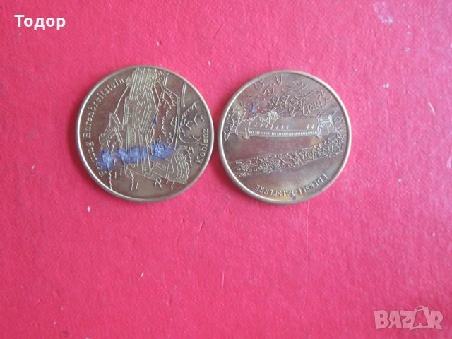 Позлатен жетон позлатени жетони , снимка 3 - Колекции - 33811996