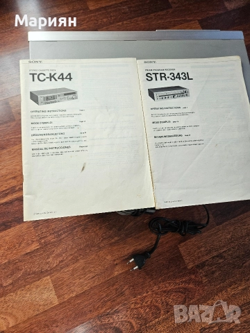 sony tc-k44,sony STR-343L, снимка 6 - Ресийвъри, усилватели, смесителни пултове - 52917945