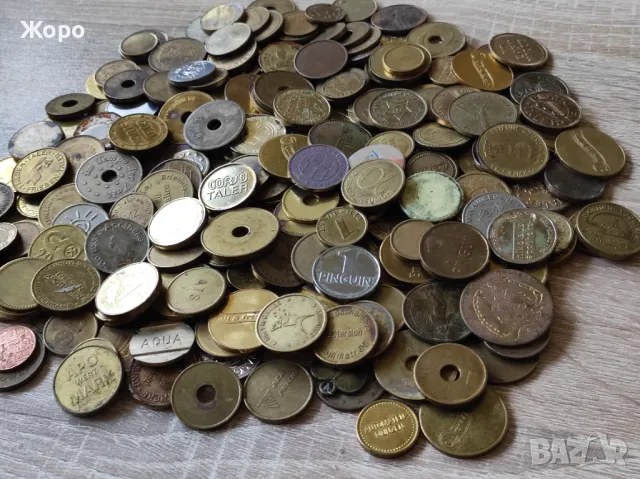 "МЕГА ЛОТ" - 230 броя жетони , снимка 2 - Нумизматика и бонистика - 48915715