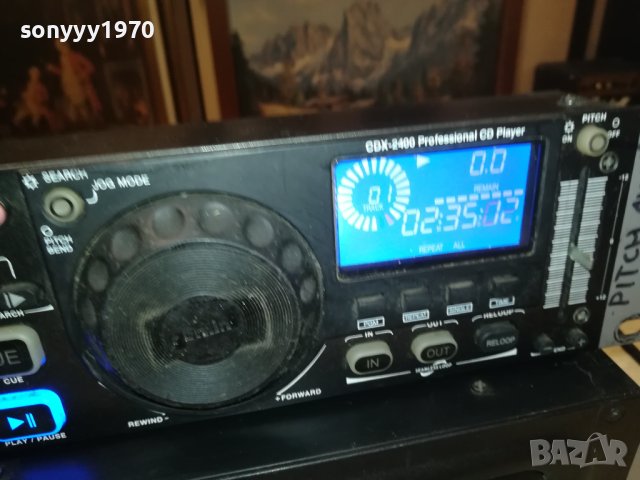 GEMINI X2 CD DJ PLAYER 0209231800LNV, снимка 7 - Ресийвъри, усилватели, смесителни пултове - 42057785