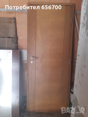 Продавам дървена врата, снимка 2 - Входни врати - 51166339