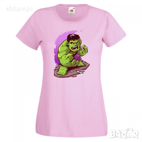 Дамска тениска Marvel Hulk Игра,Изненада,Подарък,Геймър,