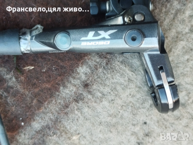 Задна хидравлична спирачки за вграждане от 29 цола Shimano deore xt bl m 8000, br r 8070, снимка 2 - Части за велосипеди - 52621752