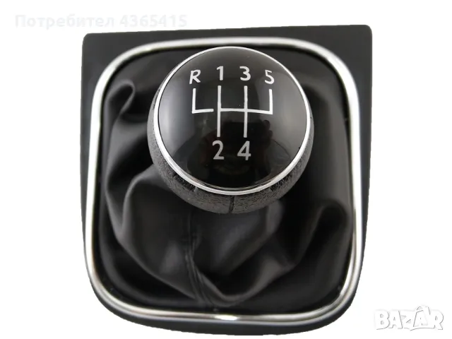 Топка с маншон за скоростен лост за Golf 5 / Golf 6 - 5 Скорости 1K0711113CG, снимка 2 - Части - 49355455