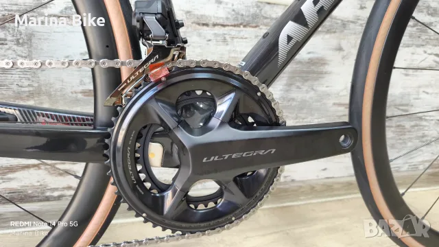 НОВ карбонов шосеен велосипед Argon 18 Sum Pro Ultegra Di2 Velomann Palladium | XXS, снимка 3 - Велосипеди - 55928552