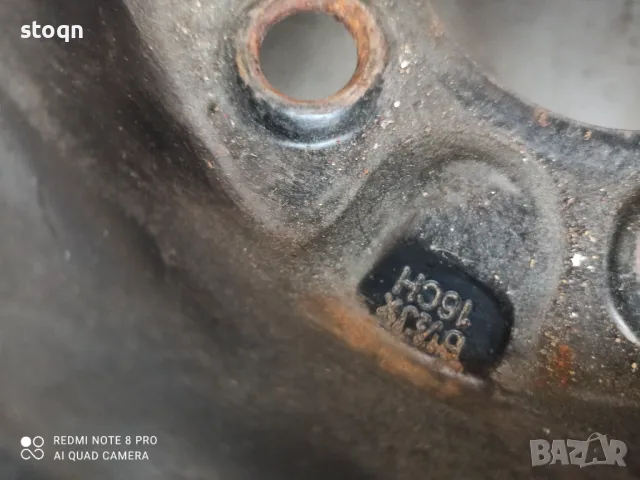 Желязна джанта opel Astra/antara 16, снимка 2 - Гуми и джанти - 49385118