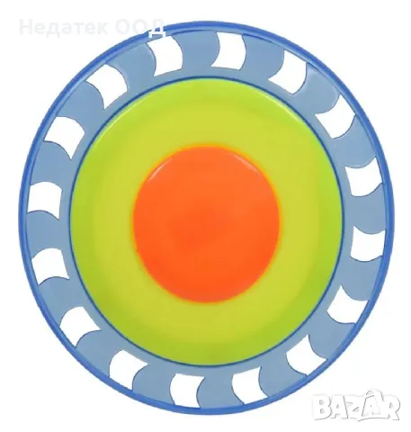 Пластмасово фризби, Зелен, Ø16.5см