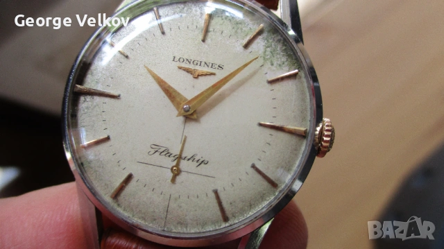 Longines Flagship, ref. 101, 1958, cal. 30L (Omega, Tissot), снимка 8 - Мъжки - 54245932