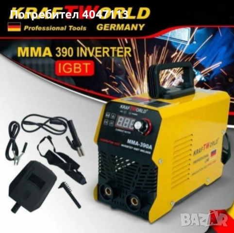 Инверторен електрожен KRAFTROYAL - Професионално заваряване с висока мощност, снимка 2 - Други - 51879160
