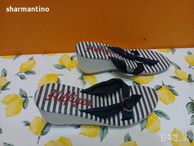 Tommy Hilfiger N 40 - 15 лв, снимка 7 - Джапанки - 51635974