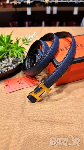 колани от естествена кожа в кутия hermes 2см, снимка 9 - Колани - 52013833