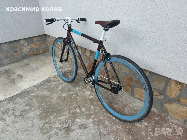 италиански градски велосипед тип Fixie / Single Speed "Bottecchia Vintage", снимка 12 - Велосипеди - 56166230