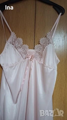 Нов сатенен комплект L/XL, снимка 5 - Пижами - 52543869