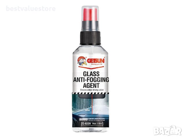 Спрей Против Изпотяване На Автостъкла Гетсън 180мл