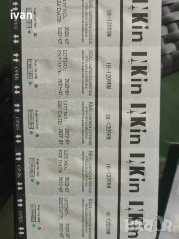 Real 90 броя  игли за татуировки.  9 различни вида , снимка 7 - Друго оборудване - 49929410