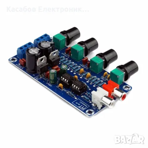 XH-M164 Стерео предусилвател + еквалайзер NE5532, снимка 4 - Друга електроника - 47913671