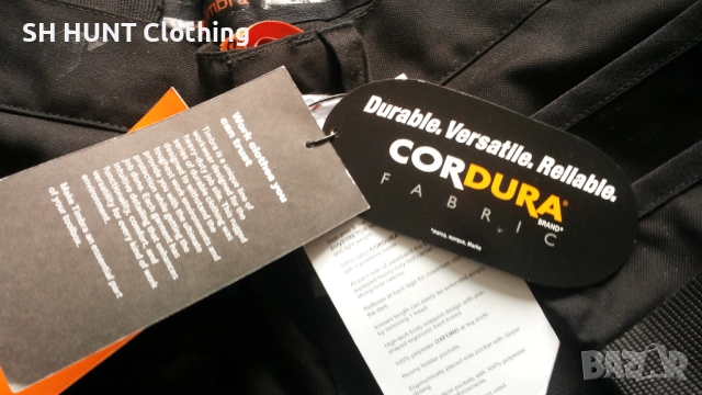 Timbra CLASSIC ARBEIDSBUKSE Poly Stretch Work Trouser размер 46-S работен W2-89, снимка 12 - Панталони - 52037855