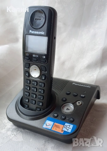 Стационарен безжичен телефон Panasonic KX-TG 7220FX, снимка 3 - Стационарни телефони и факсове - 53008465