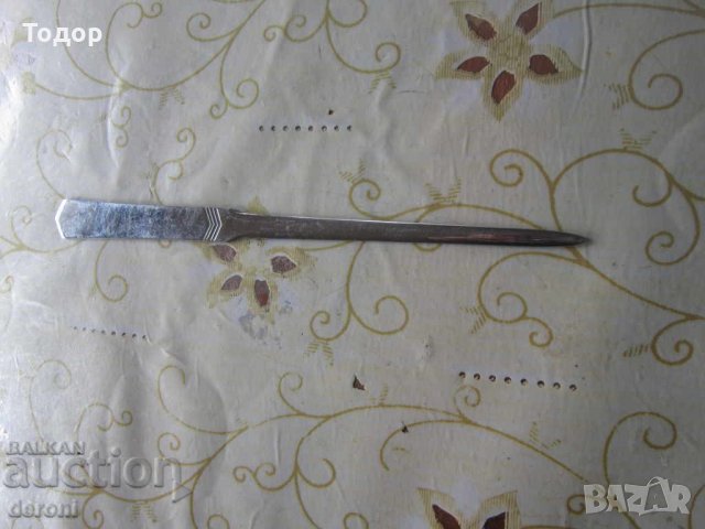 Старинен нож за писма Maul, снимка 3 - Колекции - 34540953