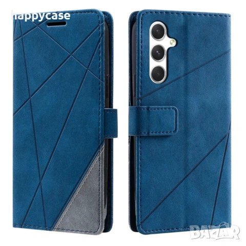 Samsung Galaxy A57 A56 A26 A16 A15 A25 / TRIANGLE Кожен калъф кейс тип тефтер, снимка 6 - Калъфи, кейсове - 44569539