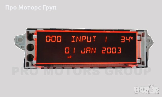 Дисплей за Peugeot 207,307,308,408 & Citroen C3,C4, снимка 1 - Части - 42769232