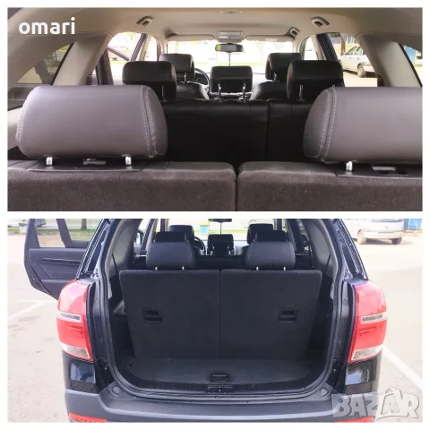 Chevrolet Captiva 2.4i Бензин -facelift 2015г., снимка 13 - Автомобили и джипове - 56330168