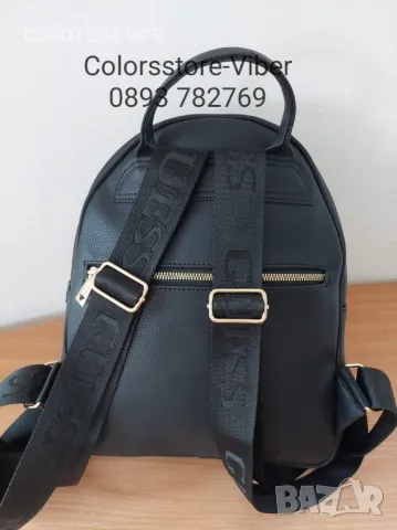 Черна раница Guess/SS-E82, снимка 4 - Раници - 42910986