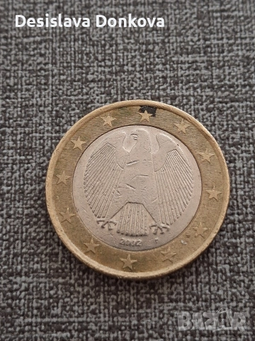 монета от 1 евро , снимка 2 - Колекции - 54319026