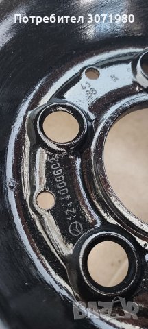 Джанта с гума 185/65/15 Мерцедес, Mercedes-Benz, снимка 5 - Гуми и джанти - 39459364