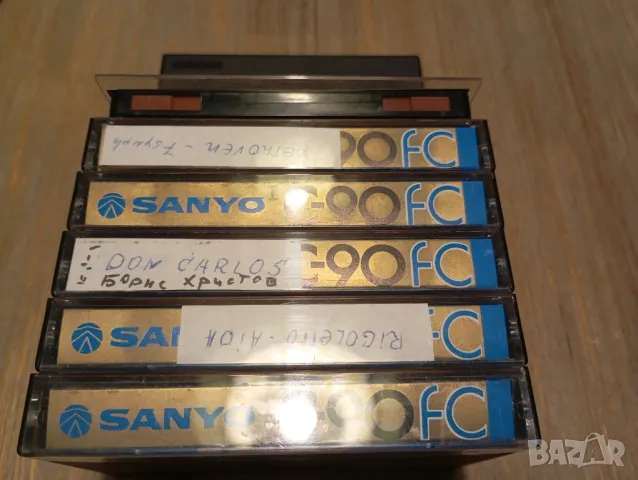Феро хромни аудио касети Sanyo C-90 FC FeCr fecr, снимка 5 - Аудио касети - 48984828