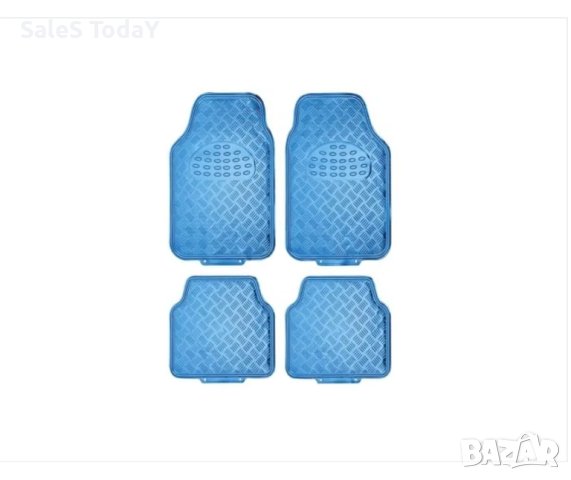 Стелки за кола, предни, Гумени , универсални, сини