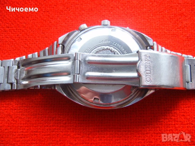  Ориент Вечен Календар мъжки часовник  Ретро Класика!, снимка 6 - Антикварни и старинни предмети - 51397010