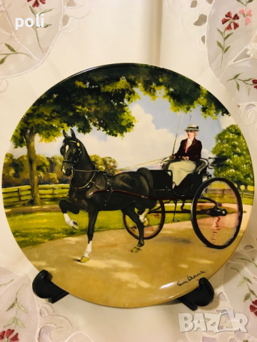 серия колекционерски порцеланови чинии Spode, снимка 8 - Декорация за дома - 44730757