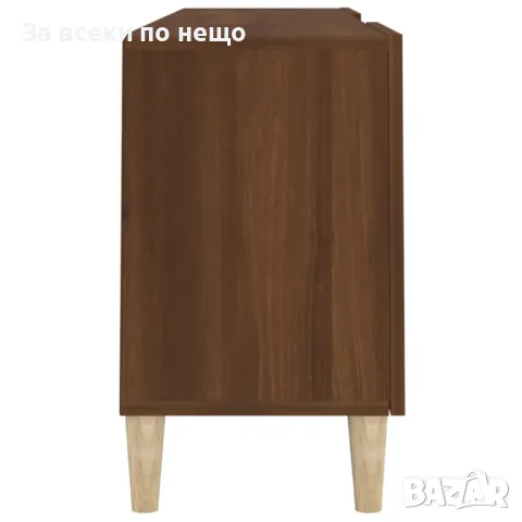 ТB шкаф, кафяв дъб, 150x30x50 см, инженерно дърво, снимка 3 - Шкафове - 48543179
