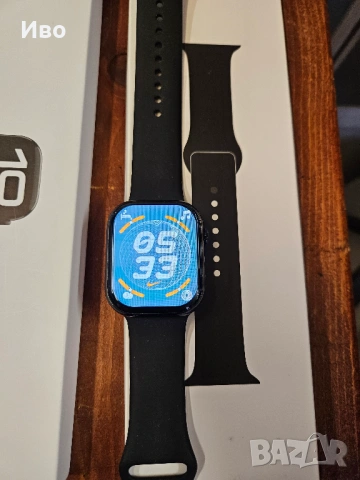 Часовникът е алтернативен вариант на Apple 10 Series Пълен комплект. , снимка 3 - Смарт часовници - 53123256