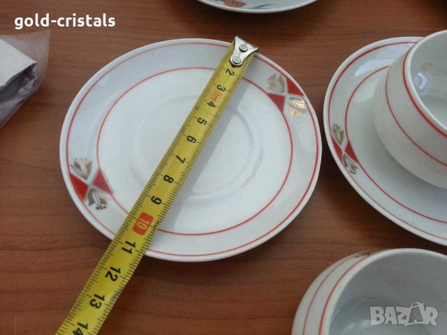 Немски порцелан kahla чаши за кафе , снимка 6 - Антикварни и старинни предмети - 30467542